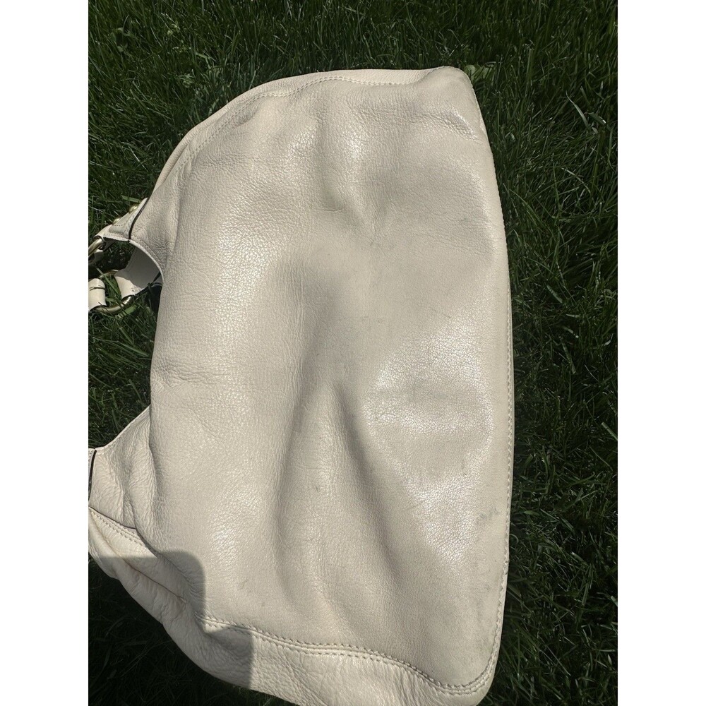 Coach Madison Maggie White Cream Ivory Hobo Bag 14336 Y2K READ - Picture 6 of 14